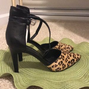 NWT- FRANCO SARTO LEOPARD SHOES 7.5
